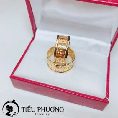 nhẫn kim tiền lông đuôi voi bền đẹp